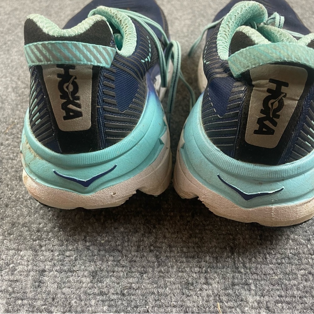 HOKA One One W Bondi 5 Blue Athletic Running Shoes size: 10 - Picture 7 of 11